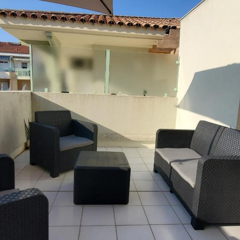 Port FREJUS T2 39m2 climatise Belle terrasse Balcon - Apartment mit Terrasse - 8