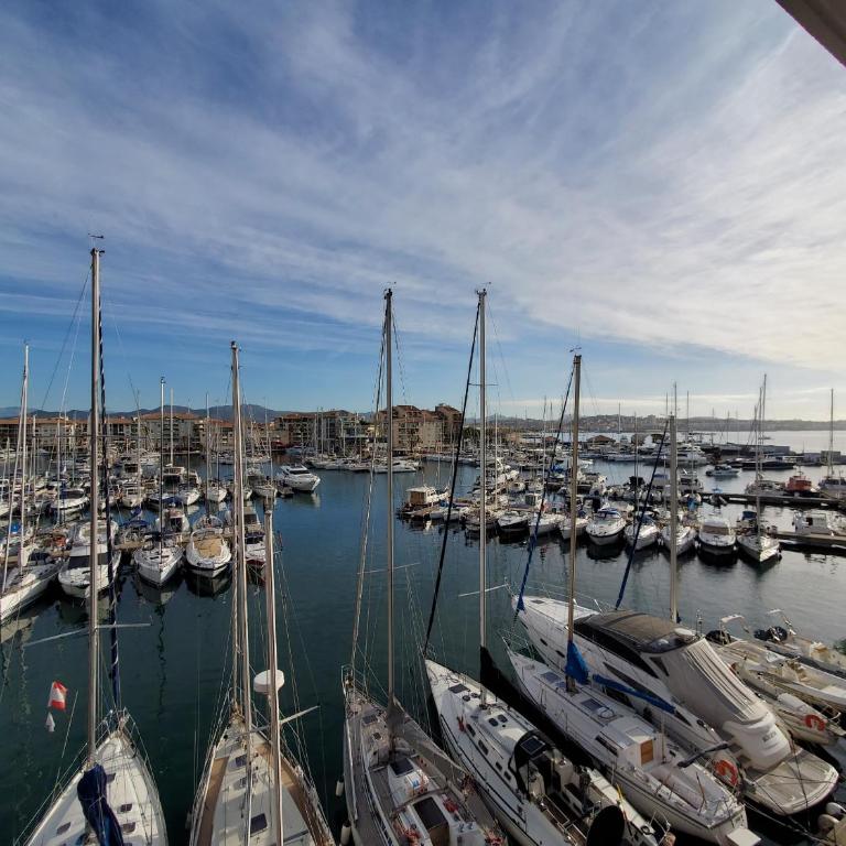Port FREJUS T2 39m2 climatise Belle terrasse Balcon - Apartment mit Terrasse - 10