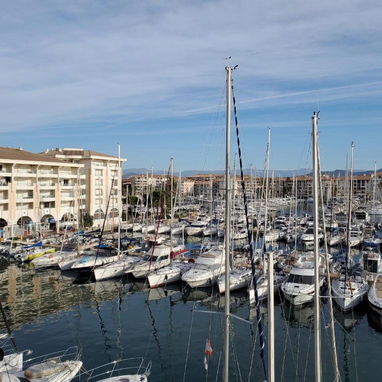 Port FREJUS T2 39m2 climatise Belle terrasse Balcon - Apartment mit Terrasse - 15