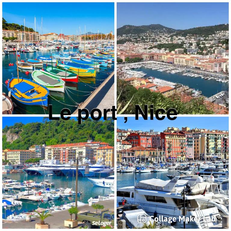Appartement 6 pers Port de Nice, mer et Vieux-Nice à pied - Appartement Deluxe - 35
