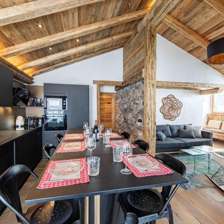 Top floor appartment, ski in ski out, superb view - Appartement 3 Chambres - 18
