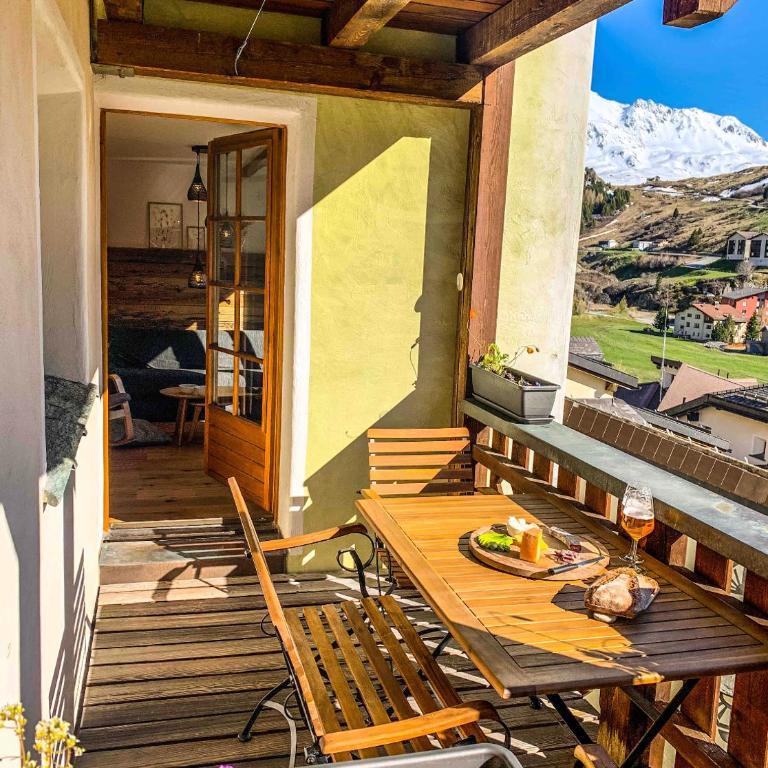 Heimelige Ferienwohnung mit Sicht in die Bergwelt - Apartment mit 1 Schlafzimmer - 18