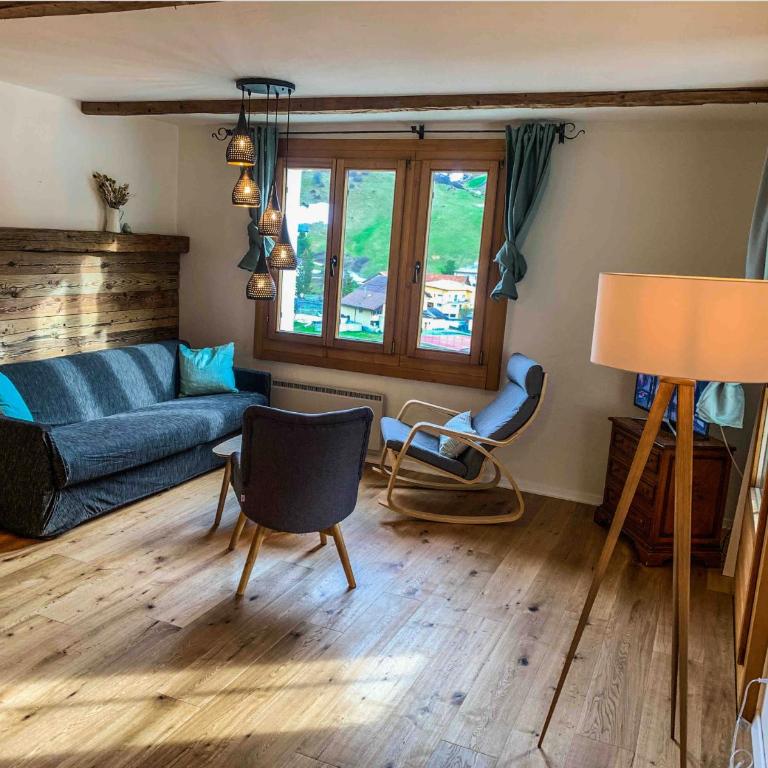 Heimelige Ferienwohnung mit Sicht in die Bergwelt - Apartment mit 1 Schlafzimmer - 5
