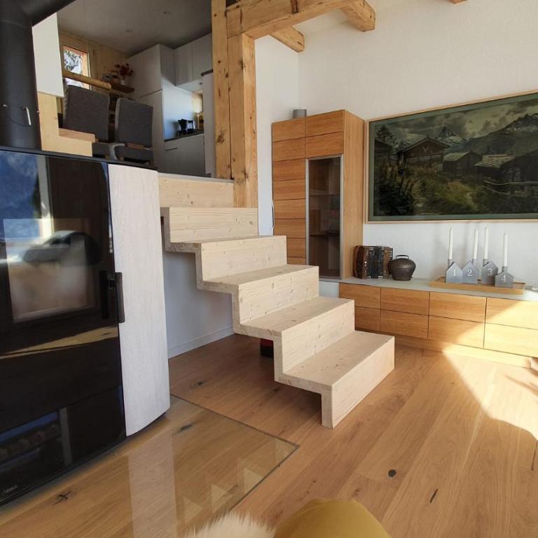 Chalet Baumfuchs direkt an der Talabfahrt Belalp - Chalet mit 3 Schlafzimmern - 6