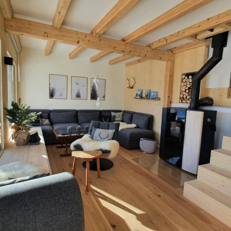 Chalet Baumfuchs direkt an der Talabfahrt Belalp - Chalet mit 3 Schlafzimmern - 5