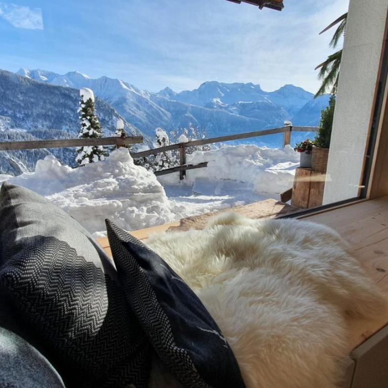 Chalet Baumfuchs direkt an der Talabfahrt Belalp - Chalet mit 3 Schlafzimmern - 2
