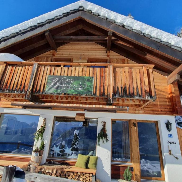 Chalet Baumfuchs direkt an der Talabfahrt Belalp - Chalet mit 3 Schlafzimmern - 3