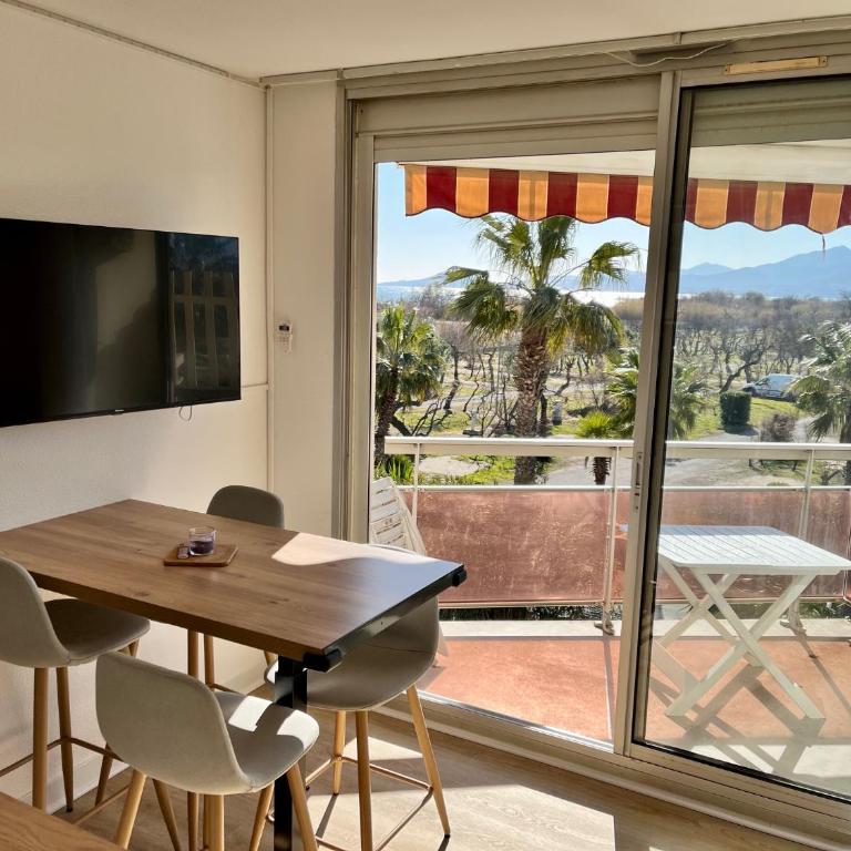 Les Capitelles 97 - Studio vue mer - residence avec piscine - Wifi - Parking - Apartamento de 1 dormitorio - 7