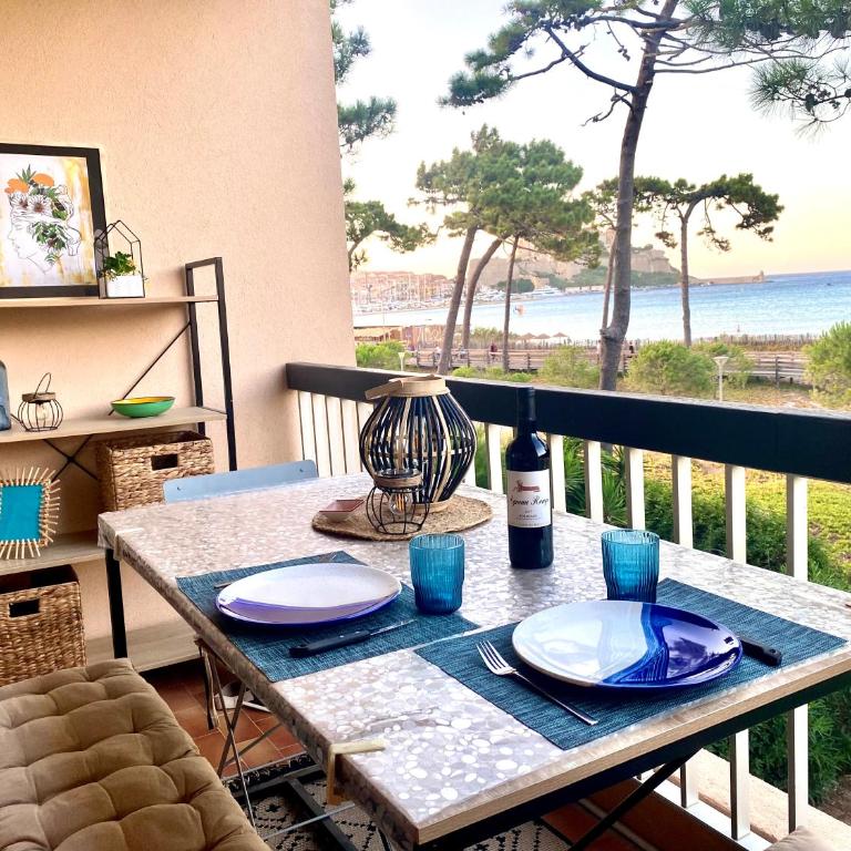 Appartement ou Studio la mer & la plage à vos pieds CALVI - Studio with Sea View - 6