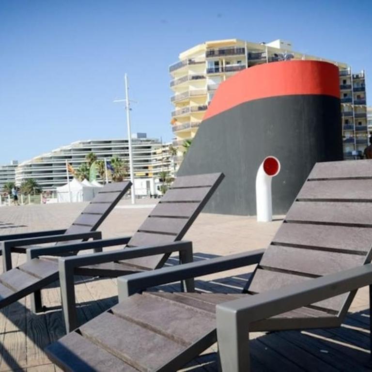 Les Palmiers Appartement 4 personnes 50m De La Plage Parking - Appartamento - 29