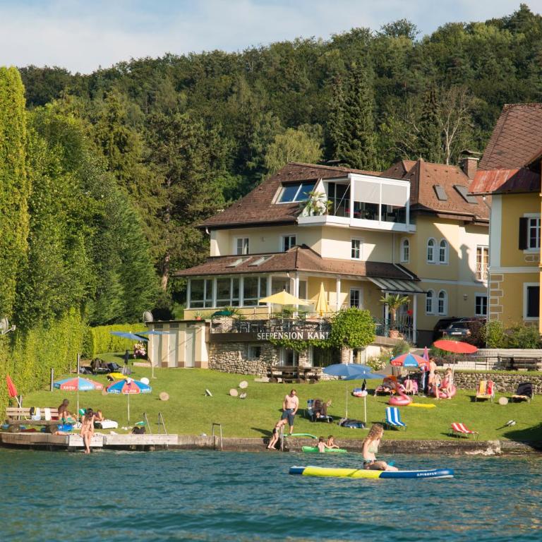 Seepension Kakl - Familienzimmer mit Seeblick - 1
