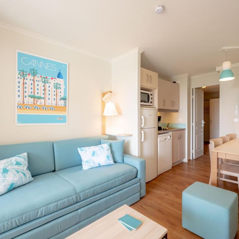 Résidence Pierre & Vacances Cannes Verrerie - Appartement 1 Chambre avec Coin Nuit dans Alcôve, Climatisation et Terrasse ou Balcon (6 Personnes) - 1