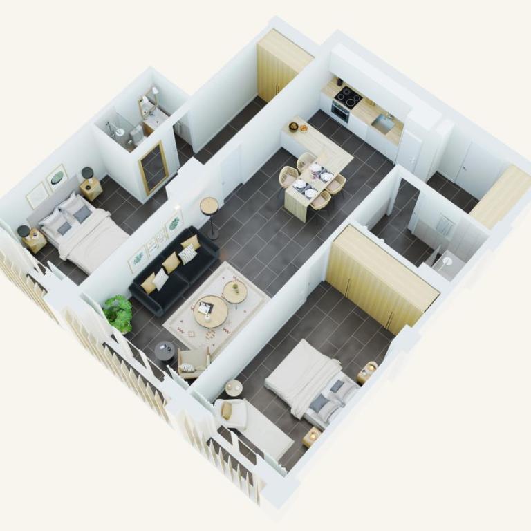 CATERINA 22@ POBLENOU - Two-Bedroom Apartment - 12