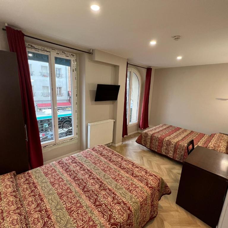 Hipotel Paris Printania Maraichers - Chambre Familiale avec Douche - 1