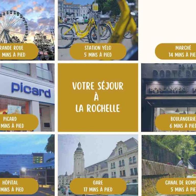 Le p tit Marin proche marché central et gare SNCF- wifi haut débit - - One-Bedroom Apartment - 20