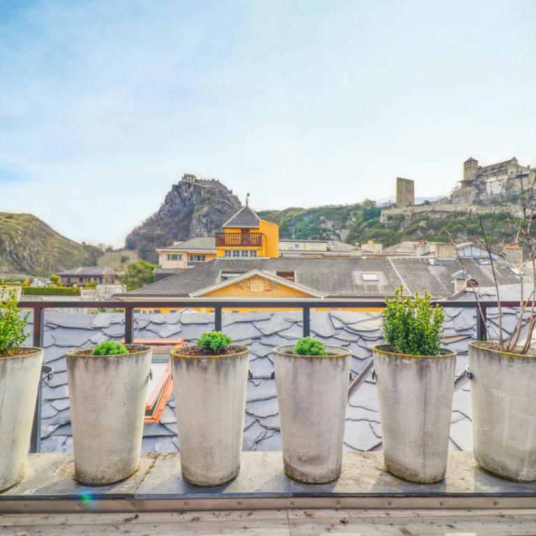 Duplex de charme au cœur de la vieille ville de Sion - Apartment mit 3 Schlafzimmern - 3