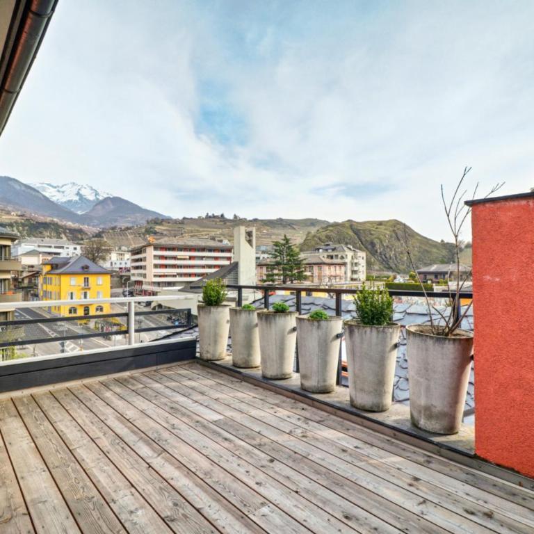 Duplex de charme au cœur de la vieille ville de Sion - Apartment mit 3 Schlafzimmern - 18