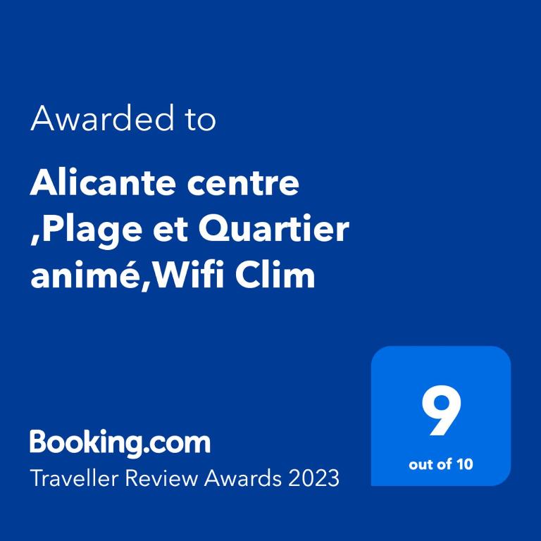 Alicante centre ,Plage et Quartier animé,Wifi ,Climatisation - Apartment - 13