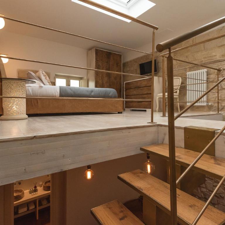Le Nicchie luxury rooms - Junior Suite su 2 Livelli con Vasca Idromassaggio - 12