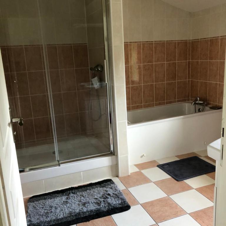 Les Dames Noires - Chambre Double avec Salle de Bains Privative - 11