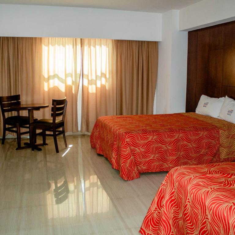 Hotel RRU Puebla - Habitación Doble - 2 camas - 8