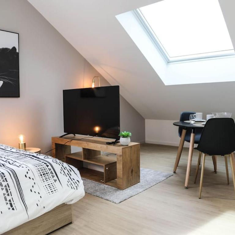 L'atticisme : Jacuzzi & Parking - Appartement 1 Chambre - 10
