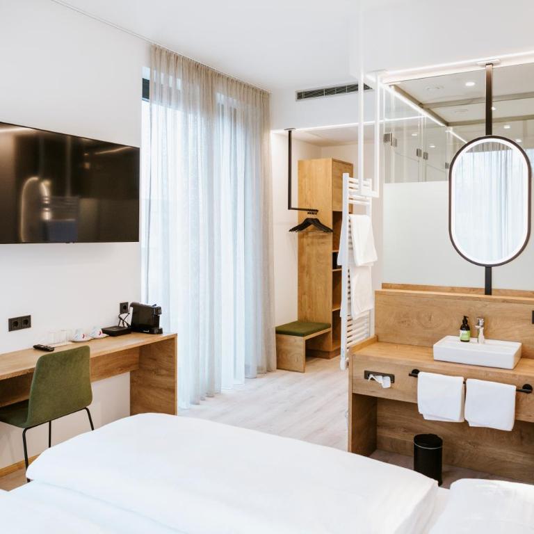 BEE GREEN Linz Self-Check-in-Hotel - Doppelzimmer - 4