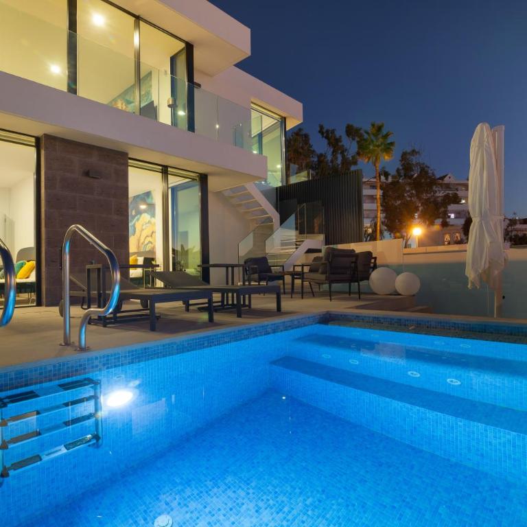 Villa A with priv, heated pool, ocean view THE VIEW TENERIFE - Villa de 3 dormitorios - 56