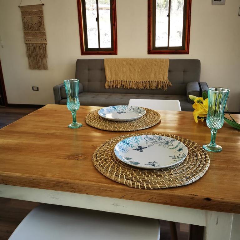 Cabaña Alma de Montaña, piscina privada - One-Bedroom Chalet - 17