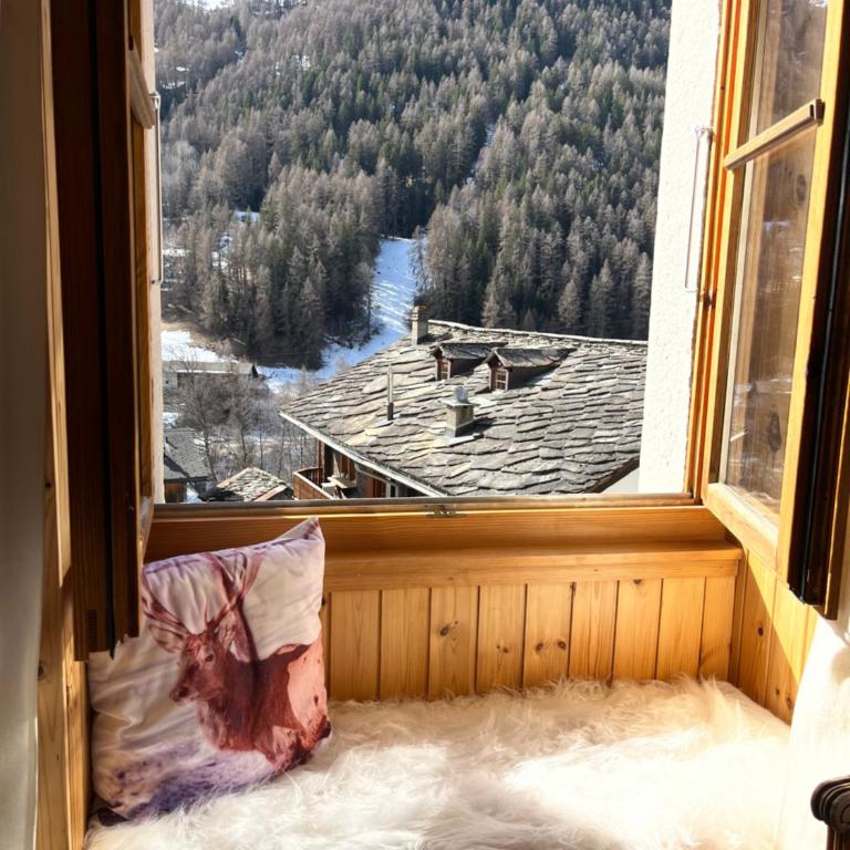 Heida, studio ensoleillé au village avec magnifique vue sur la Dent-Blanche - Apartment mit 1 Schlafzimmer - 4