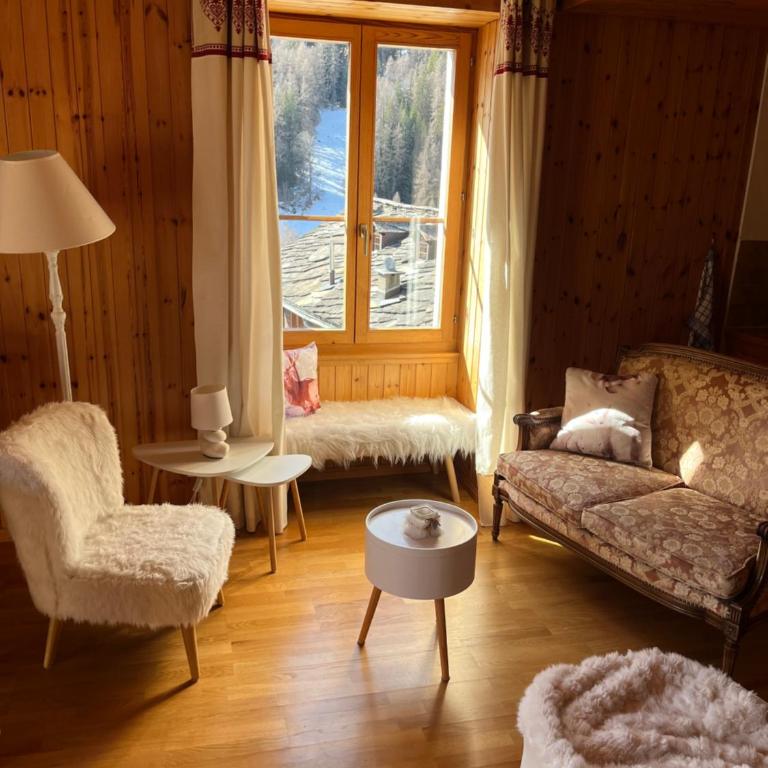 Heida, studio ensoleillé au village avec magnifique vue sur la Dent-Blanche - Apartment mit 1 Schlafzimmer - 3