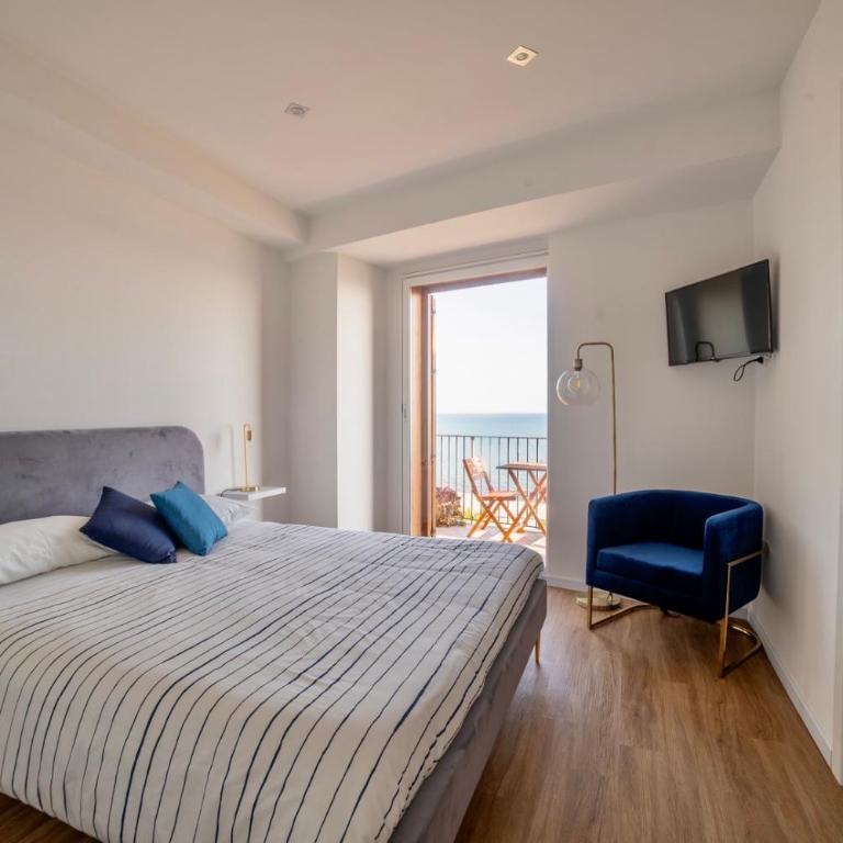 Vista d’amare - Habitación Doble Deluxe con vistas al mar - 7