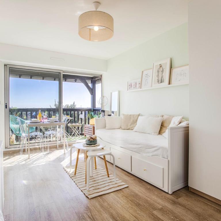 Appartement cosy avec vue imprenable sur Cabourg - accès direct plage - proche centre ville - Apartment mit 1 Schlafzimmer - 11