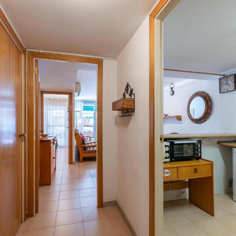 AT046 Els Pins, 1ra línea de la playa, piscina, airco, aparcamiento - Apartamento de 2 dormitorios - 31