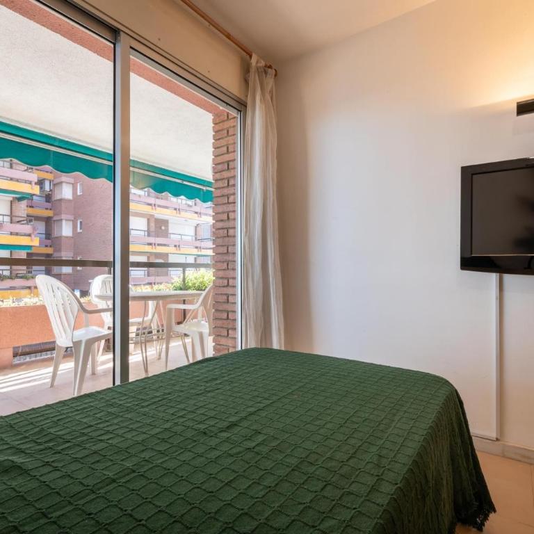 AT046 Els Pins, 1ra línea de la playa, piscina, airco, aparcamiento - Apartamento de 2 dormitorios - 25