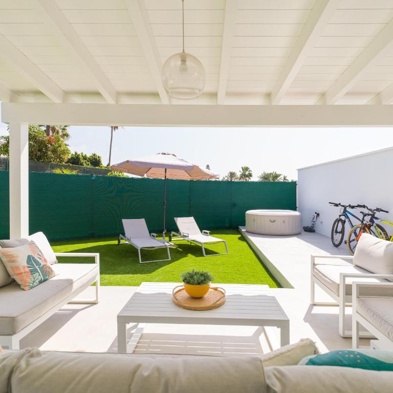Aquarium Bungalow private jacuzzi, 3 bedrooms, AC and Bikes - Apartamento Deluxe - 3