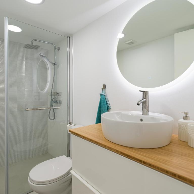 Aquarium Bungalow private jacuzzi, 3 bedrooms, AC and Bikes - Apartamento Deluxe - 24