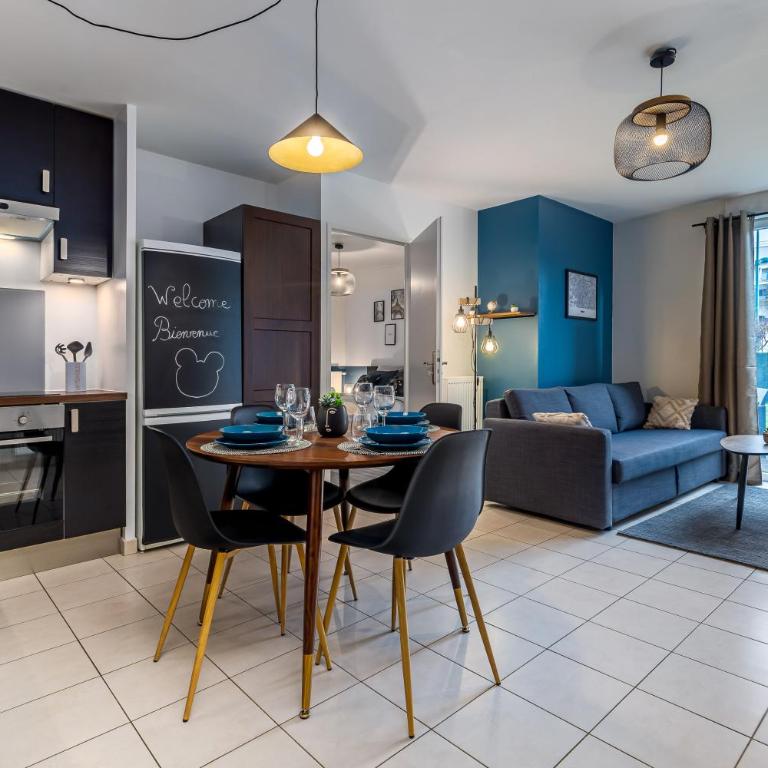Chez Stéphane & Sophie - 10min DisneyLand, Free Parking, Big Garden - Appartamento con 1 Camera da Letto - 9