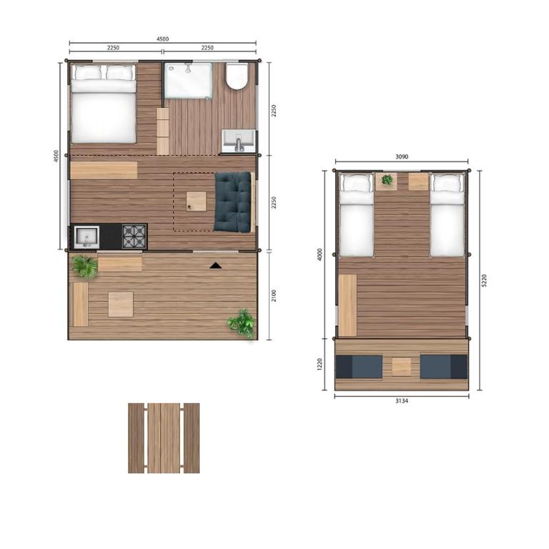 Camping Golfo Di Sogno - Lodge - 7