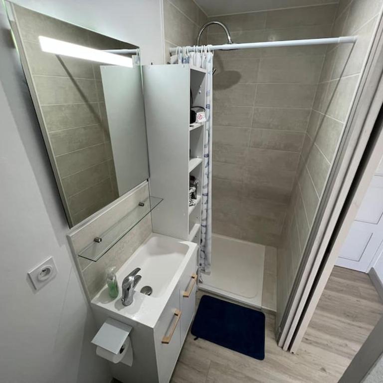 Le CARROUSEL - Apt VUE MER - Plage à 10 M - CLIM - WIFI - Appartamento con 1 Camera da Letto - 17