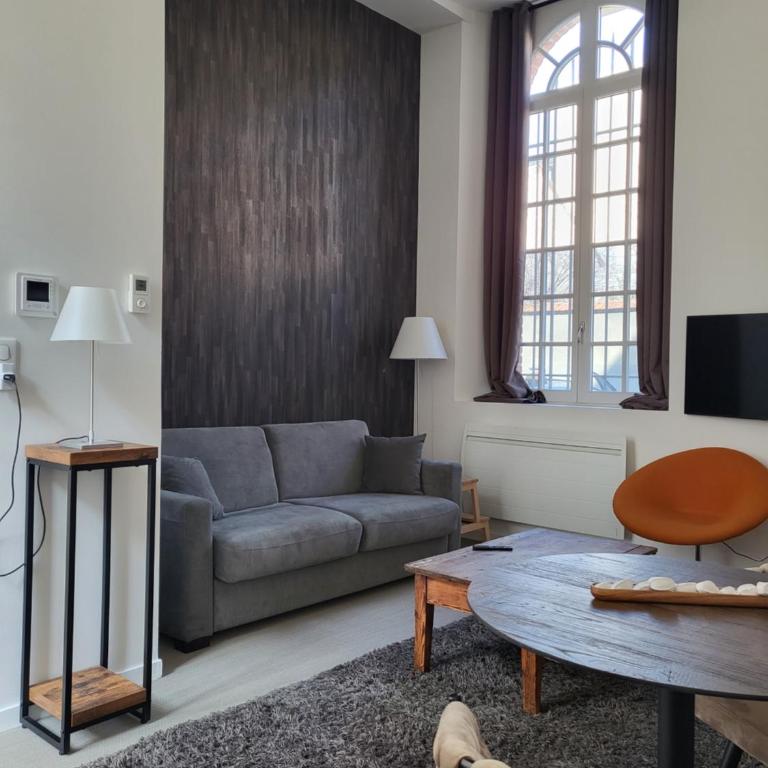 Studio Terrasse, ancienne maison de champagne - Apartment mit 1 Schlafzimmer - 5