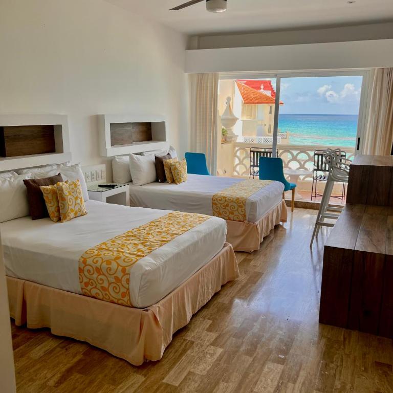 Seashore Apartment Cancun - Studio with Sea View - 18