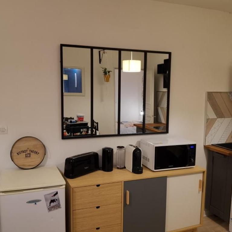 Charmant T2 proche Château, Gare, UCO, Parking privé gratuit - Appartement 1 Chambre - 36