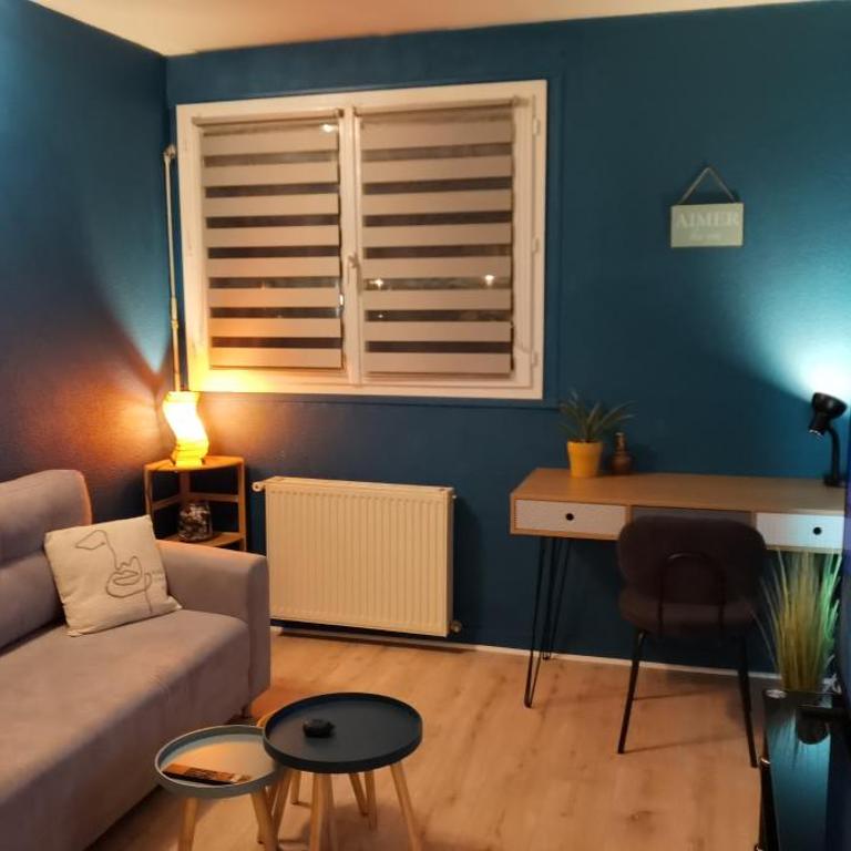 Charmant T2 proche Château, Gare, UCO, Parking privé gratuit - Appartement 1 Chambre - 9