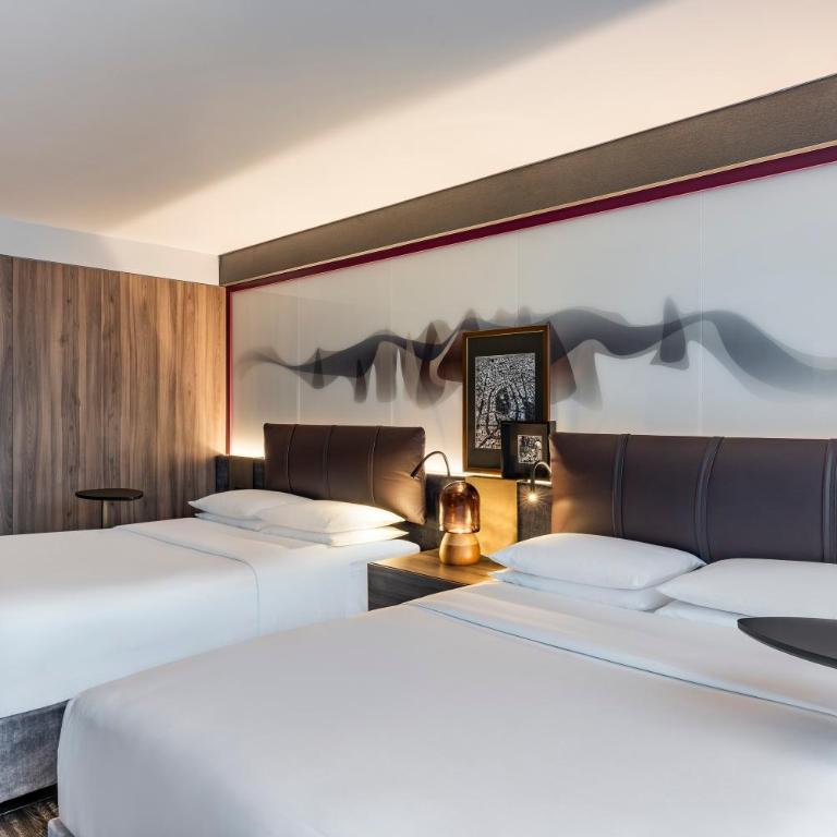 Andaz Condesa Mexico City, By Hyatt - Doppelzimmer mit 2 Doppelbetten und Stadtblick - 2