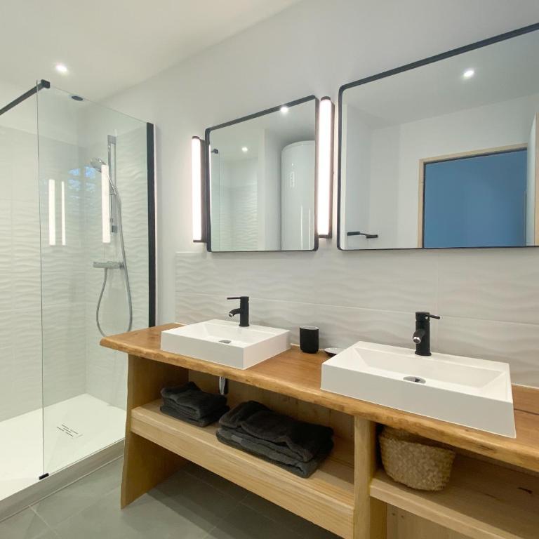 Appartement Océane - Villas Lake and Sea - Two-Bedroom Apartment with Terrace - 6