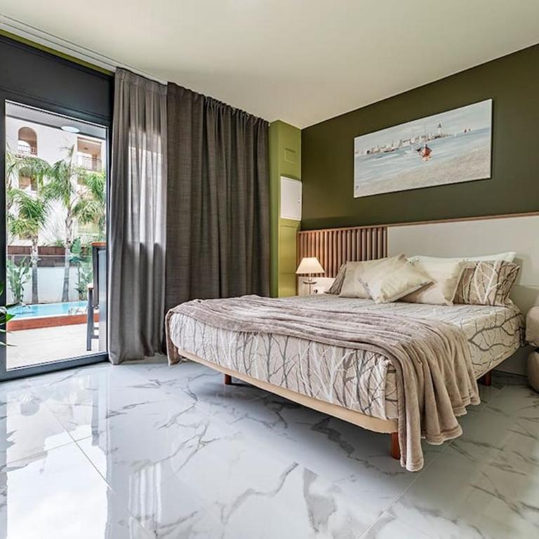 [5 Stelle] Piscina, jacuzzi, WiFi - 2 min dal mare - Apartamento de 2 dormitorios - 1
