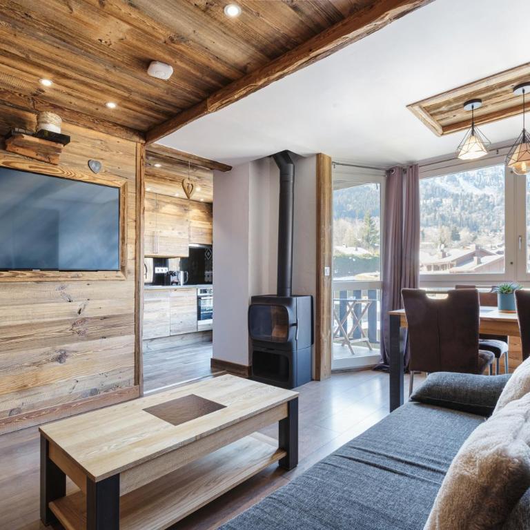 Le Nid d'Aigle - Modern Apartment Next to Ski lift Prarion - By Cozee Rentals - Appartement 1 Chambre - 24