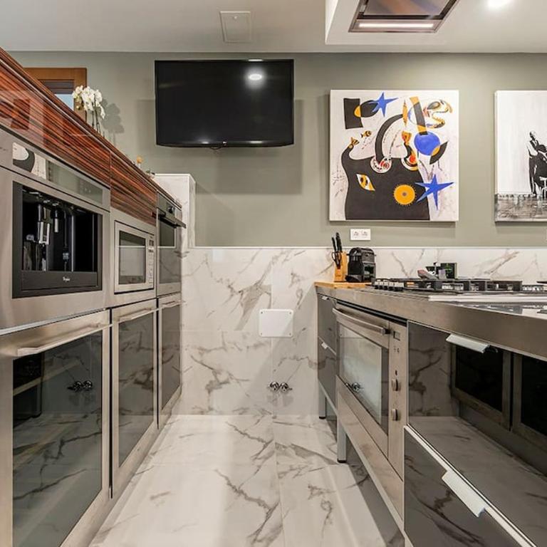 Luxury Casa con piscina, wifi, 150m dal mare - Apartamento de 1 dormitorio - 6