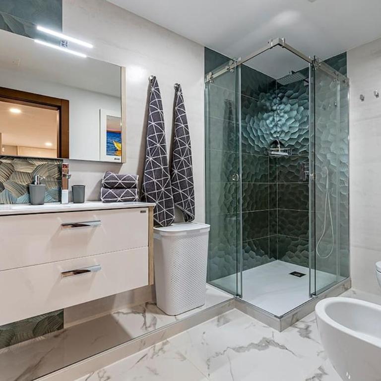 Luxury Casa con piscina, wifi, 150m dal mare - Apartamento de 1 dormitorio - 27